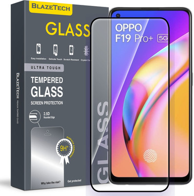 BlazeTech Tempered Glass Guard for Oppo F19 Pro Plus 5G(Pack of 1)