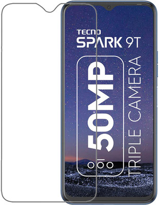 INFINITYWORLD Tempered Glass Guard for Tecno Spark 9T(Pack of 1)