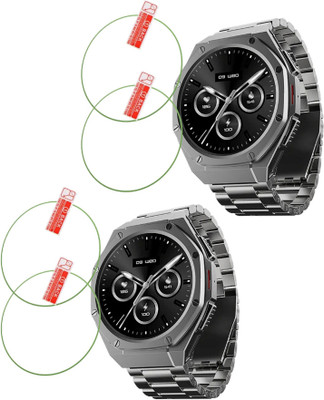 MUTAALI Tempered Glass Guard for boAt Enigma X600 Smartwatch(Pack of 4)