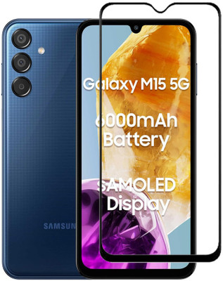 BRENZZ Tempered Glass Guard for Samsung Galaxy M15 5G(Pack of 1)