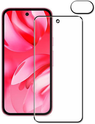 tombik Tempered Glass Guard for 14wd-Google Pixel 9a-front,lens(Pack of 2)