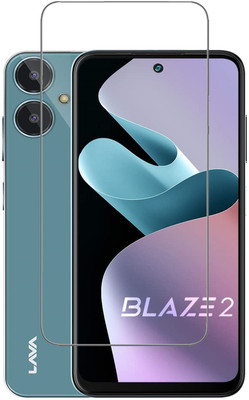 NKCASE Tempered Glass Guard for Lava Blaze 2(Pack of 1)