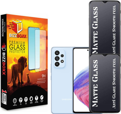 BizzBoxx Tempered Glass Guard for Samsung Galaxy A53 5G, Galaxy A53 5G(Pack of 2)