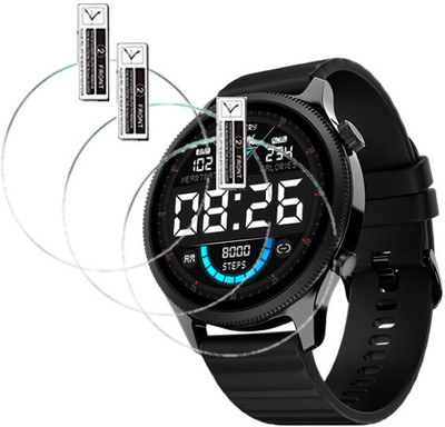 MUTAALI Tempered Glass Guard for NoiseFit Evolve 4 Smartwatch(Pack of 3)