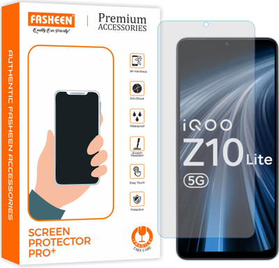 Fasheen Tempered Glass Guard for iQOO Z10 Lite 5G(Pack of 1)