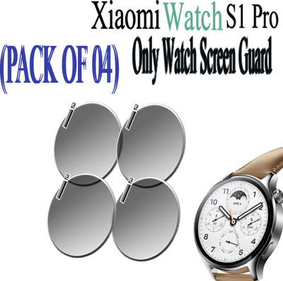 daffin Tempered Glass Guard for Xiaomi Watch S1 Pro(Pack of 4)