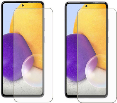 FeeZ Tempered Glass Guard for Samsung Galaxy A72 5G(Pack of 2)
