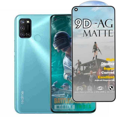 FAIYER BEAT Tempered Glass Guard for Premium matte Tempered Glass For realme C17(matte finish,Pack Of 1) Advanced gaming matte Full Screen Coverage Screen Protector for realme C17(Pack of 1)