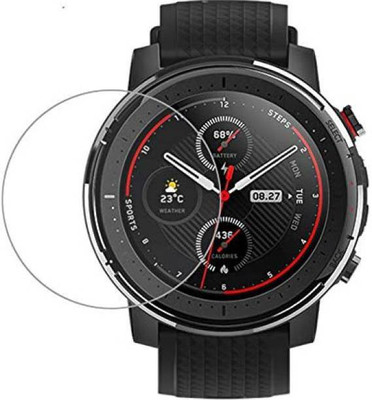 MUTAALI Tempered Glass Guard for Amazfit Stratos 3(Pack of 1)