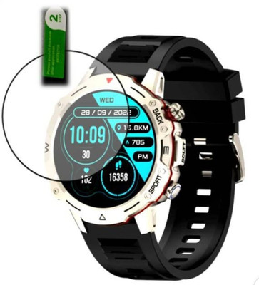 KHWABEEDA Tempered Glass Guard for FIRE - BOLTT GRANADE 1.39 SMART WATCH TEMPERED GLASS(Pack of 1)