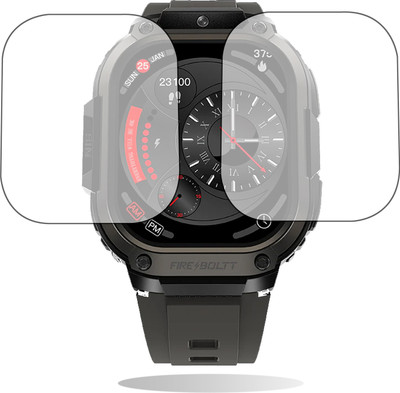 MOBIFONIC Tempered Glass Guard for Fire Boltt Clickk(Pack of 2)