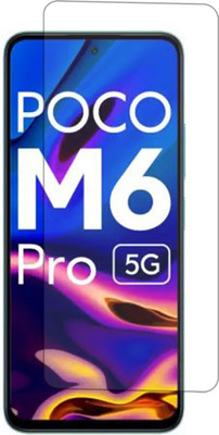 VAlight Tempered Glass Guard for POCO M6 Pro 5G, REDMI 12(Pack of 1)