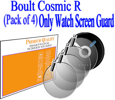 daffin Tempered Glass Guard for Boult Cosmic R(Pack of 4)