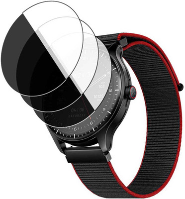 HIDEOUS Tempered Glass Guard for boAt Valour Watch 1 GPS(Pack of 3)