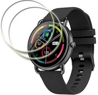MUTAALI Tempered Glass Guard for NoiseFit Buzz smartwatch(Pack of 2)