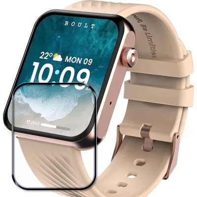 tombik Tempered Glass Guard for 15ff-Boult Dive Pro Smartwatch(Pack of 1)