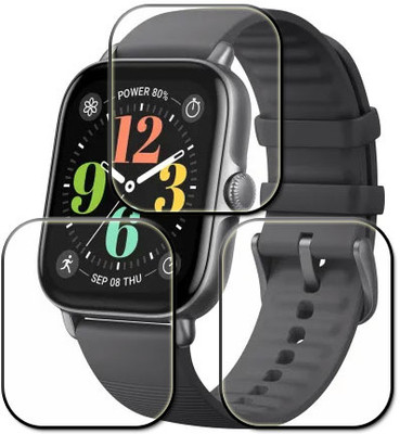 tombik Tempered Glass Guard for 6ccr-Amazfit GTS 4 Mini New Smartwatch(Pack of 3)