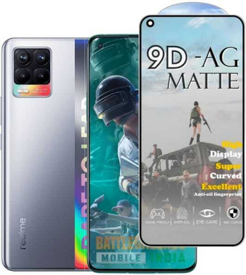 FAIYER BEAT Tempered Glass Guard for Premium matte Tempered Glass For realme 8(matte finish,Pack Of 1) Advanced gaming matte Full Screen Coverage Screen Protector for realme 8(Pack of 1)