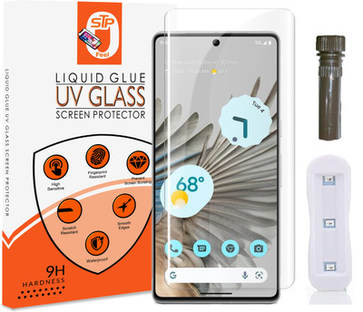 STP FEEL Tempered Glass Guard for Google Pixel 7 Pro / Pixel 6 Pro 5G Advanced Technology UV Glass With Installation Kit(Pack of 1)