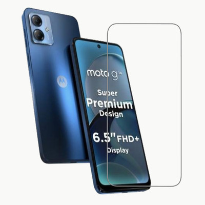 DSCASE Tempered Glass Guard for MOTOROLA g14, Motorola G14, moto g14, Motorola moto G14(Pack of 1)