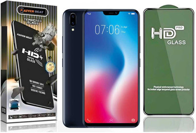 FAIYER BEAT Tempered Glass Guard for Premium high definition Tempered Glass For vivo v9 (high definition finish,Pack Of 1) Advanced gaming high definition Full Screen Coverage Screen Protector for vivo v9(Pack of 1)