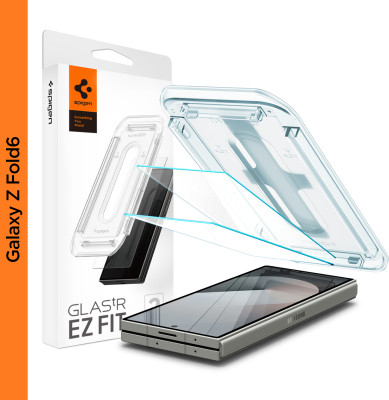 Spigen Tempered Glass Guard for Samsung Galaxy Z Fold 6(Pack of 2)