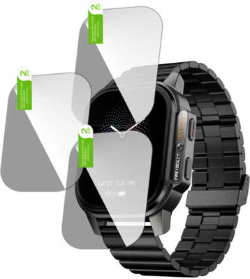DB Tempered Glass Guard for BOAT WAVE GENESIS PRO 1.96 WATCH SCREEN GUARD(Pack of 3)