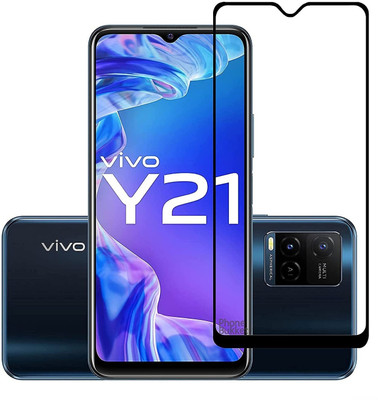 Mobling Tempered Glass Guard for Vivo Y21(Pack of 1)