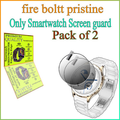 HIDEOUS Tempered Glass Guard for Fire-Boltt Pristine(Pack of 2)
