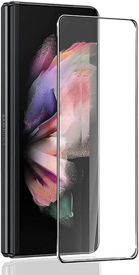 YOUTH MOBI Tempered Glass Guard for Samsung Galaxy Z Fold 6 (Black) | Edge to Edge Coverage With Easy to installation kit(Pack of 1)