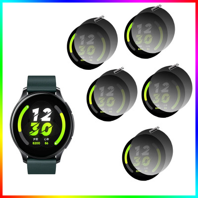 HIDEOUS Tempered Glass Guard for Realme Watch T1 Screen Guard(Pack of 5)