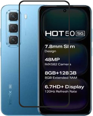 Flipkart SmartBuy Tempered Glass Guard for Infinix Hot 50 5G(Pack of 1)