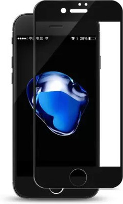 Caseolic Tempered Glass Guard for Apple iPhone 8(Pack of 1)