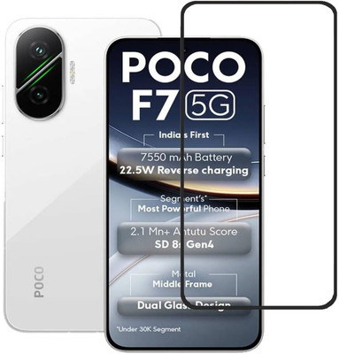 LILLIPUT Tempered Glass Guard for Poco F7 5G(Pack of 1)