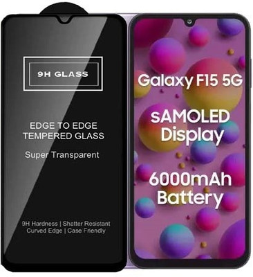 A-Allin1 Tempered Glass Guard for Samsung Galaxy F15 5G(Pack of 1)