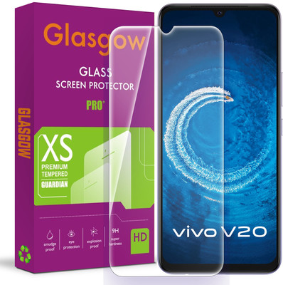 Glasgow Tempered Glass Guard for Vivo V20(Pack of 1)