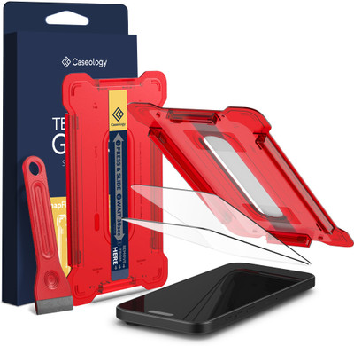 Caseology Tempered Glass Guard for iPhone 16 Plus(Pack of 2)