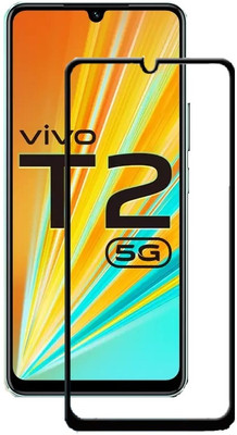 AB PRIME Edge To Edge Tempered Glass for vivo T2, vivo T2 5G(Pack of 1)