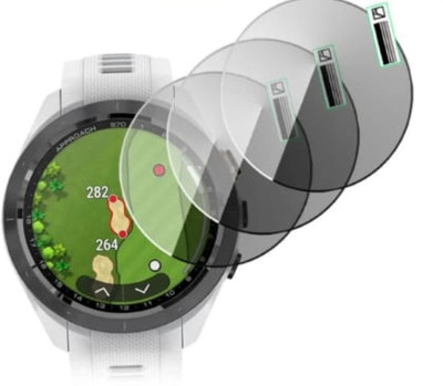 DOWRVIN Tempered Glass Guard for GARMIN APPROACH S70 SMART WATCH(Pack of 3)