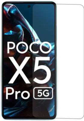 SRT Tempered Glass Guard for Poco X5 Pro 5G(Pack of 1)