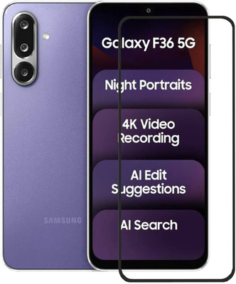 Aspir Tempered Glass Guard for Samsung Galaxy F36 5G(Pack of 1)