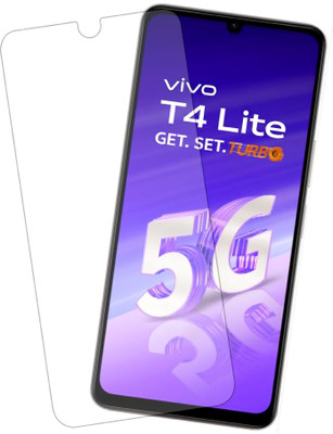 VAlight Tempered Glass Guard for vivo T4 Lite 5G, vivo T4 Lite 5G Premium Screen Protector Glass with Easy Installation(Pack of 1)