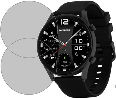 DOWRVIN Tempered Glass Guard for MAXIMA MAX PRO POWER 1.43 SMART WATCH (PACK OF 2)(Pack of 2)
