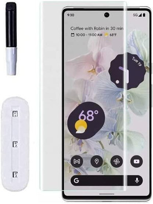 Maxboost Tempered Glass Guard for Google Pixel 7 Pro Advanced UV Strong Tempered Glass With Installation Kit(Pack of 1)