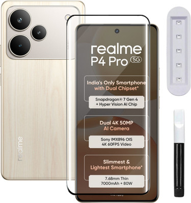 SHIELDXPERT Tempered Glass Guard for REALME P4 PRO 5G(Pack of 1)