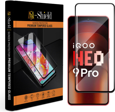 MS-Shield Tempered Glass Guard for iQOO Neo 9 Pro 5G, High Transparency HD+ Glass Protection(Pack of 1)