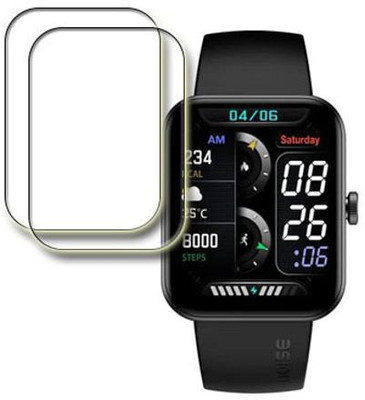 MUTAALI Tempered Glass Guard for Noise ColorFit Caliber Buzz smartwatch(Pack of 2)