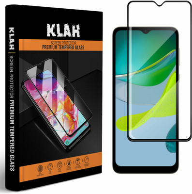 KLAH Tempered Glass Guard for Motorola E13(Pack of 1)