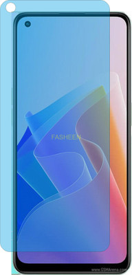 Fasheen Tempered Glass Guard for OPPO CPH2341 (UV AntiBlue Light Protection)(Pack of 1)
