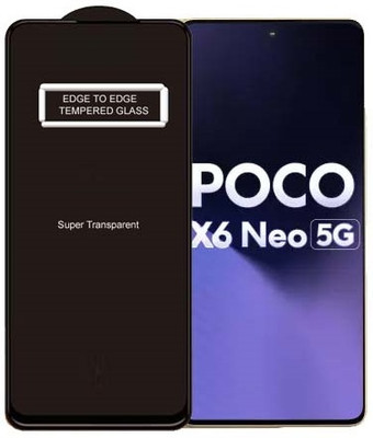 A-Allin1 Tempered Glass Guard for POCO X6 Neo 5G(Pack of 1)